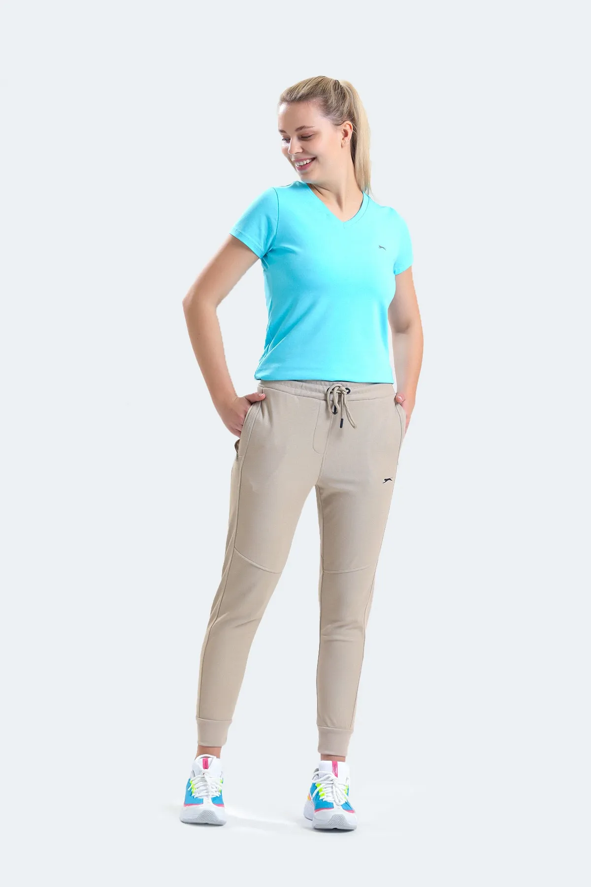 Slazenger  Penelope Damen Jogginghose Beige