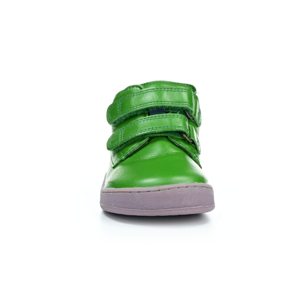 Bundgaard Blake Strap Green grüne Barfuß-Halbschuhe