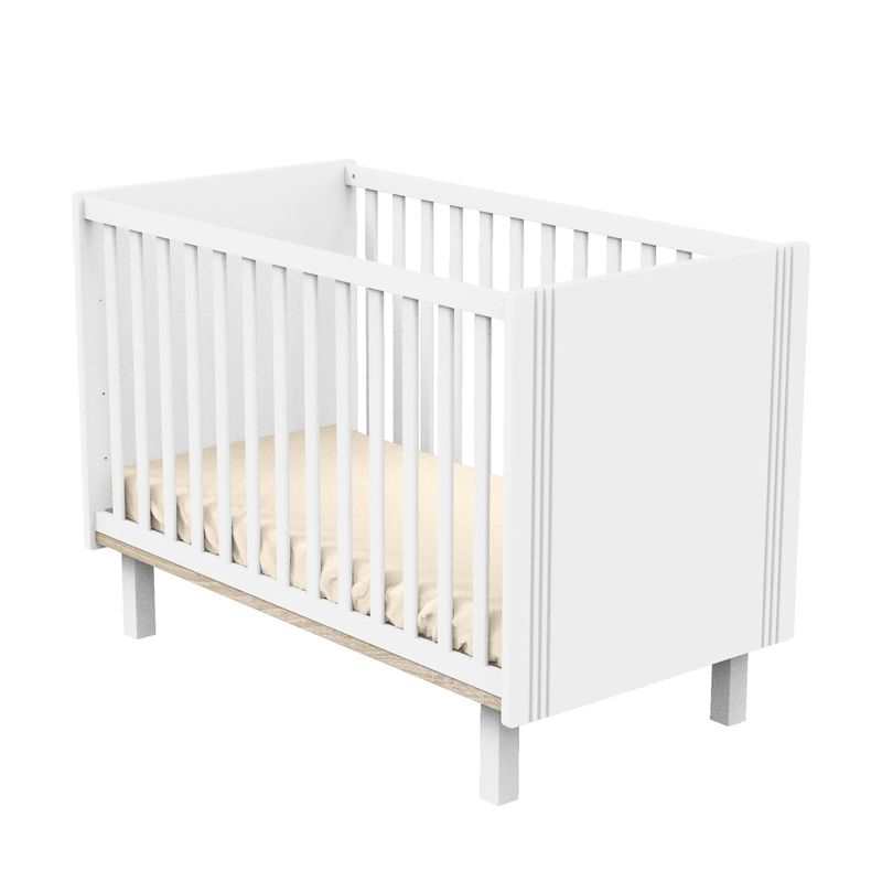 Lit bébé Eléonore blanc