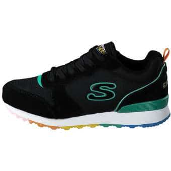 Skechers OG 85 Walking Rainbow in schwarz