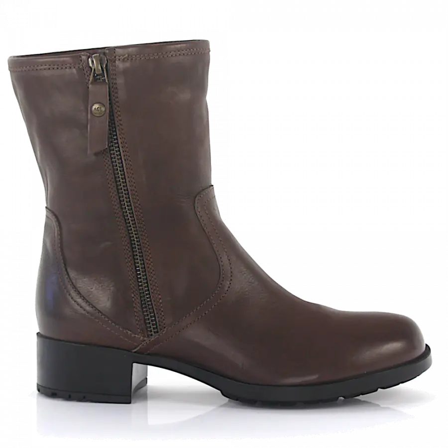 AGL Attilio Giusti Leombruni - Stiefel D715501 Kalbsleder - braun