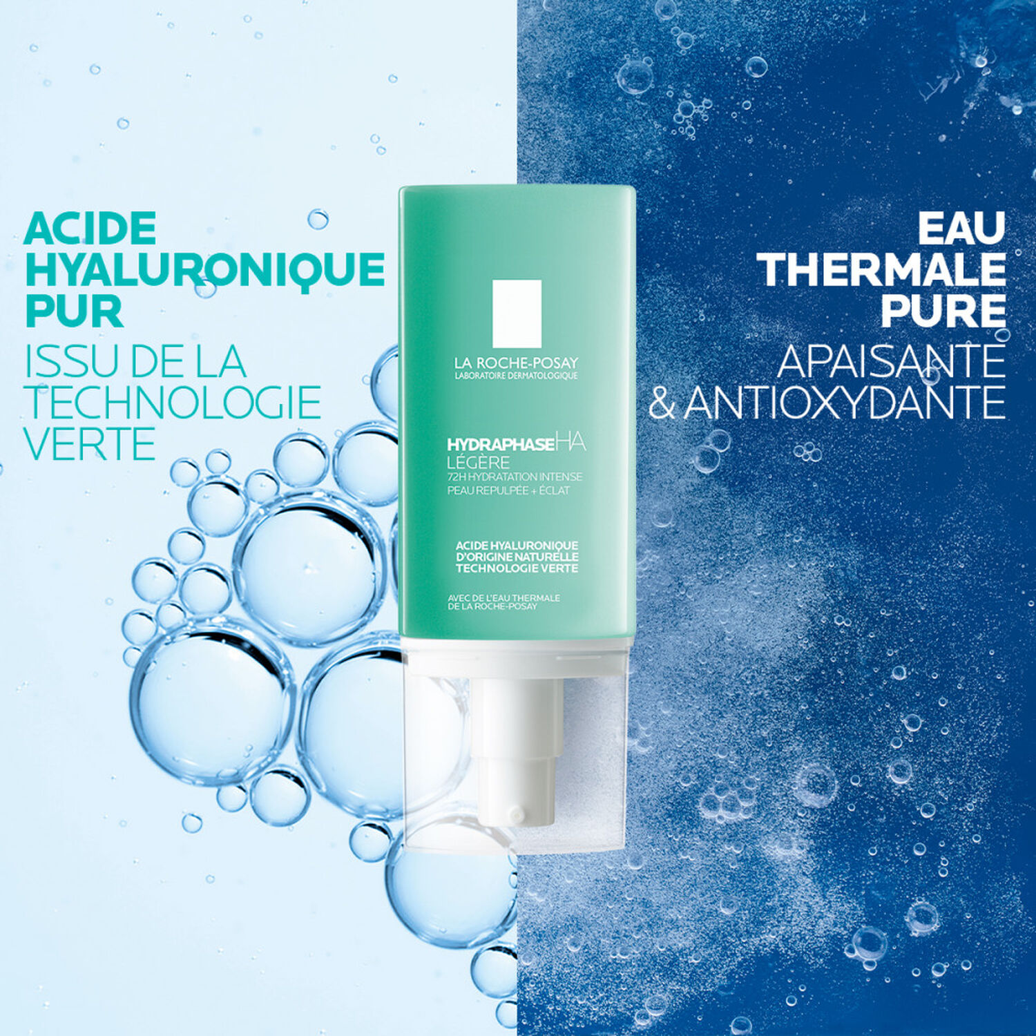 la roche-posay Hydraphase HA Légère Crème Hydratante Visage Acide Hyaluronique 50 ml