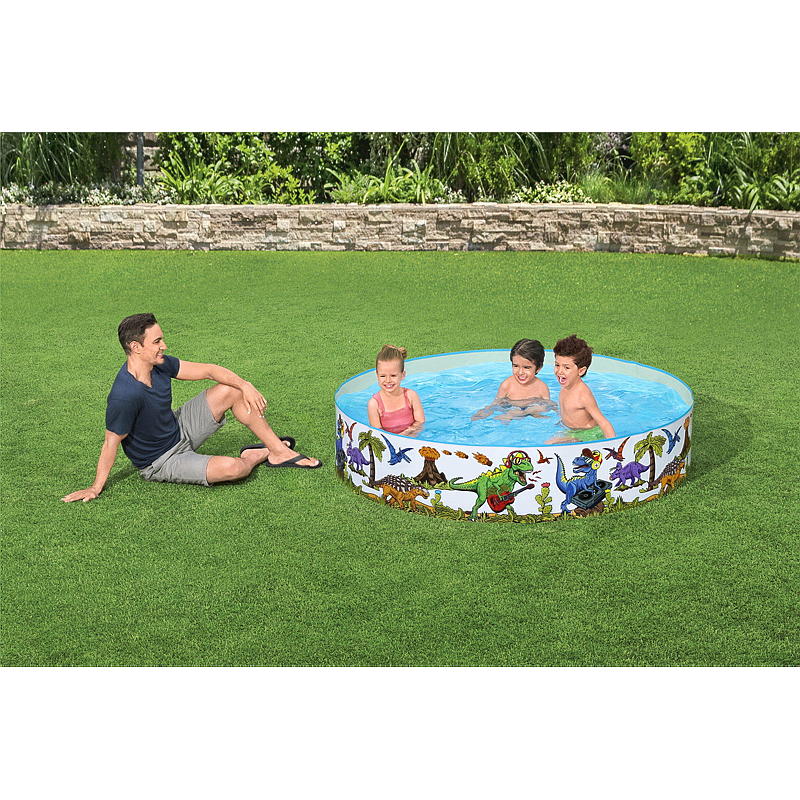 Bestway Plaskebasseng Stiv kant, Dino Bestway