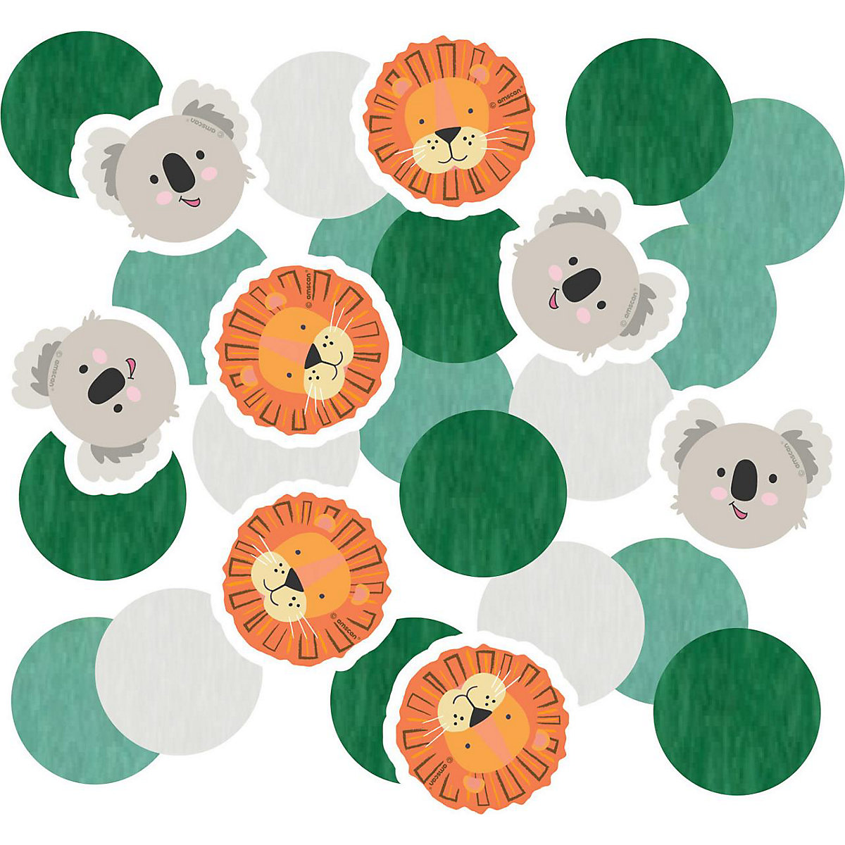 Konfetti Get Wild Papier, 14 g