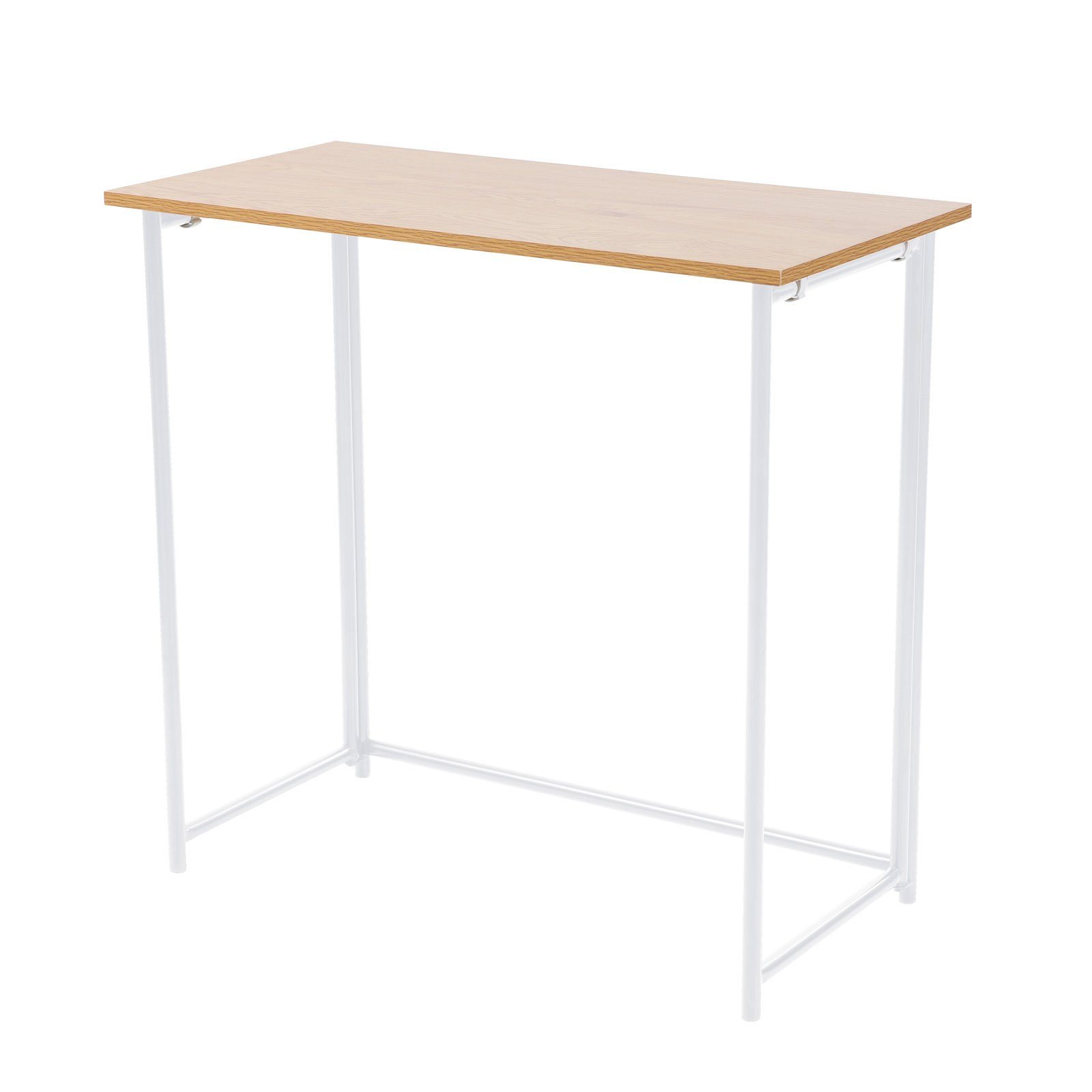 SVITA Klapptisch (1-St., 1 Tisch), klappbar, schmal, platzsparend, Eichenoptik