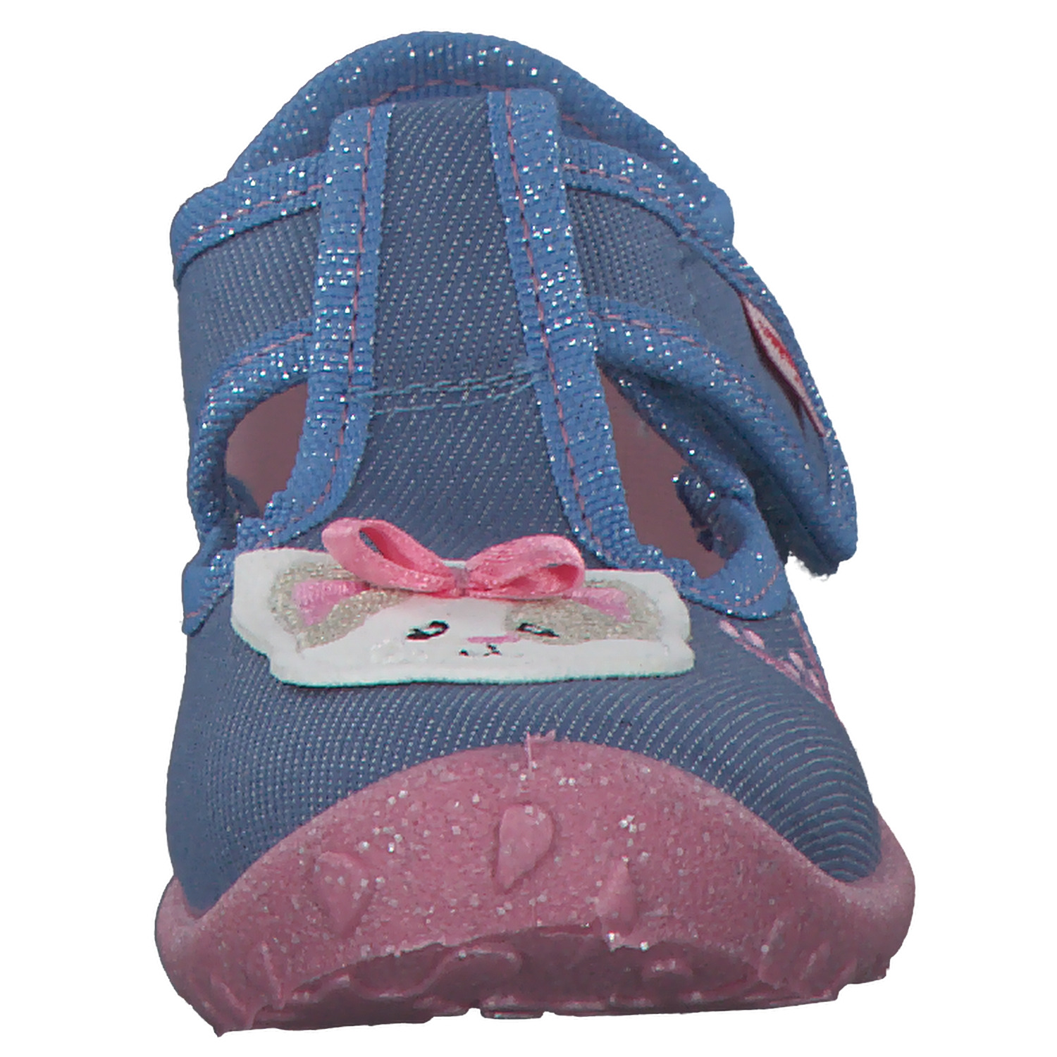 Superfit SPOTTY 09256, Hausschuhe, Kinder, Hellblau
