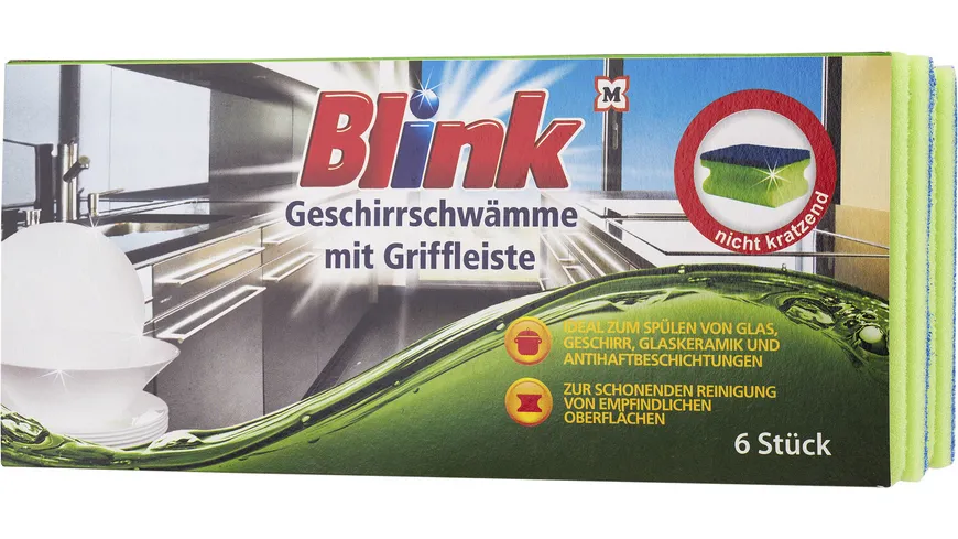 Blink Geschirrschwämme Griffleiste
