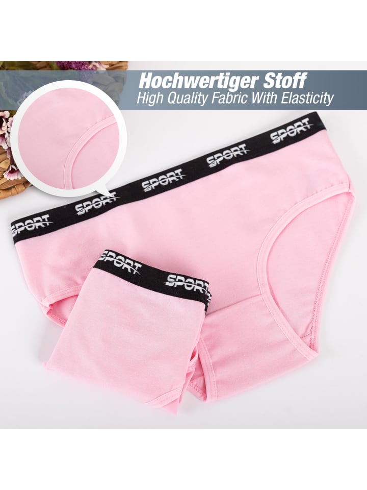 LOREZA 10er Set Slips - Sport - Bunt günstig kaufen
