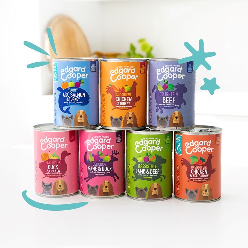 Edgard & Cooper Hundenassfutter Edgard & Cooper Junior mit Ente & Huhn 6x400g