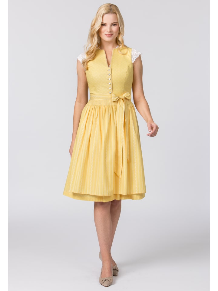 Stockerpoint Stockerpoint Dirndl Fina in gelb günstig kaufen