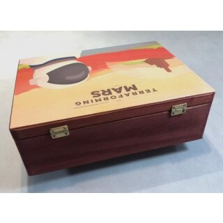 Wooden box compatible with Terraforming Mars