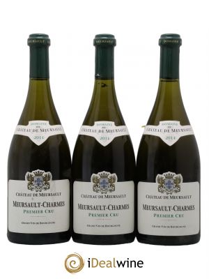 Meursault 1er Cru Les Charmes Dessus Château de Meursault  2011 - Lot de 3 Bouteilles