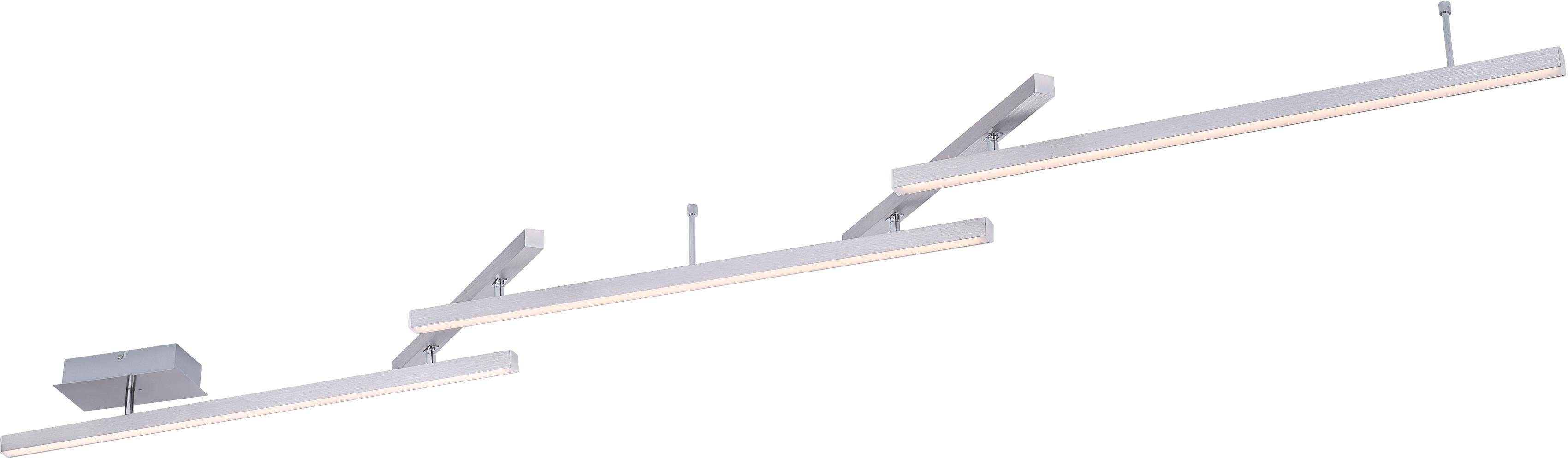 TRIO Leuchten LED Deckenleuchte MELBY, Dimmfunktion, Farbwechsel, Memoryfunktion, Smart Home, mehrere Helligkeitsstufen, LED fest integriert, Neutralweiß, Warmweiß, Mit WiZ-Technologie für eine moderne Smart Home Lösung