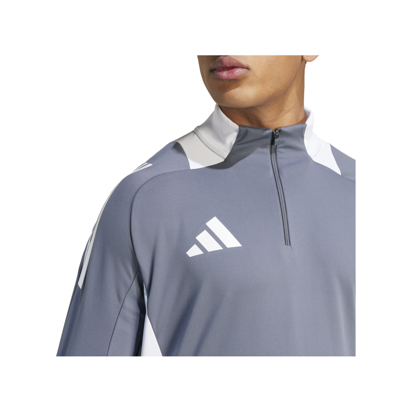 adidas Tiro 24 Competition Trainingstop Grau Weiss