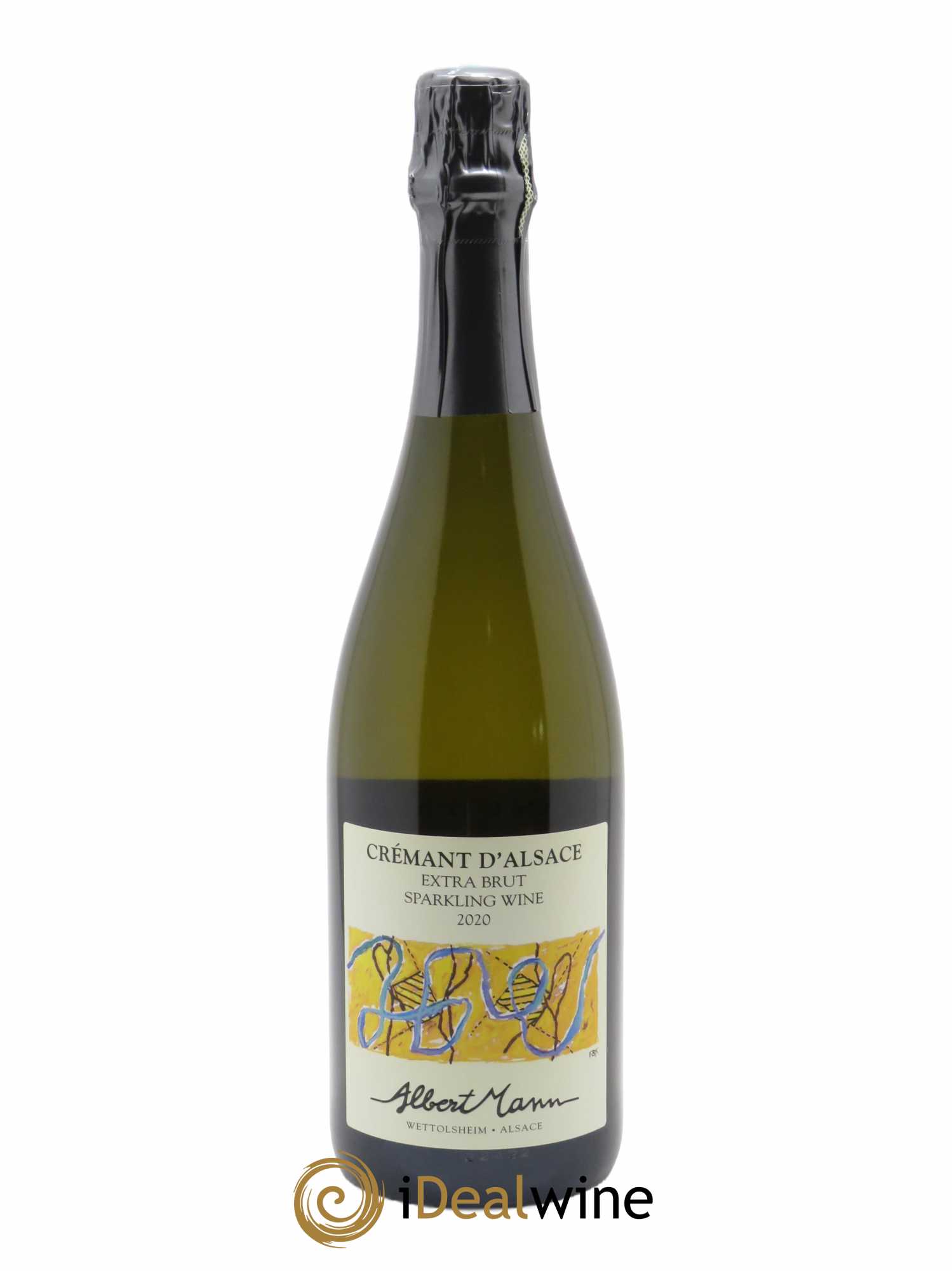 Crémant d'Alsace Extra Brut Albert Mann  2020 - Lot de 1 Bouteille