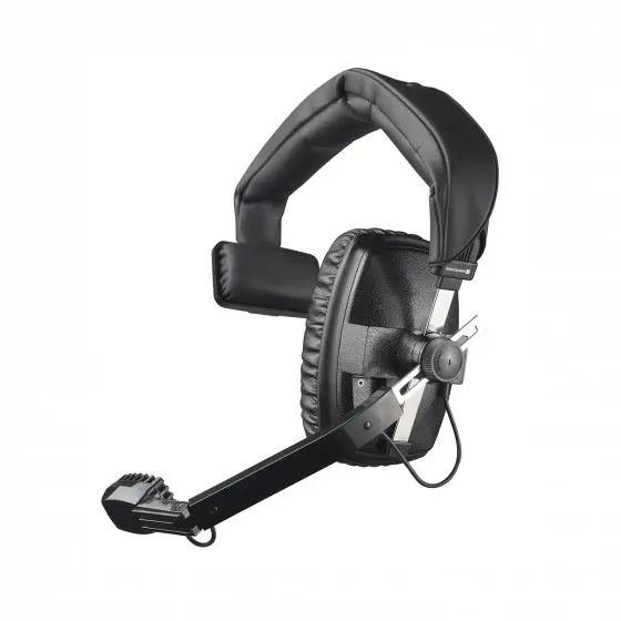 DT 108 Ein-Ohr Headset mit dynamischem Mikrofon für Broadcast und Intercom (geschlossen)