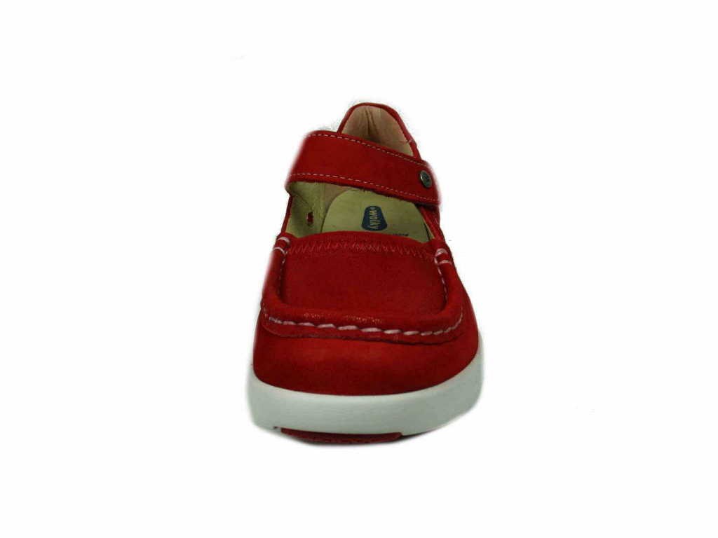 WOLKY Komfort Slipper rot