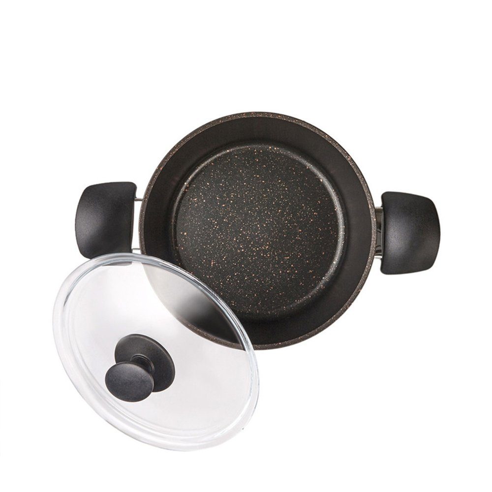 Karaca Topf-Set Biogranit Black Gold 7-teiliges Topfset