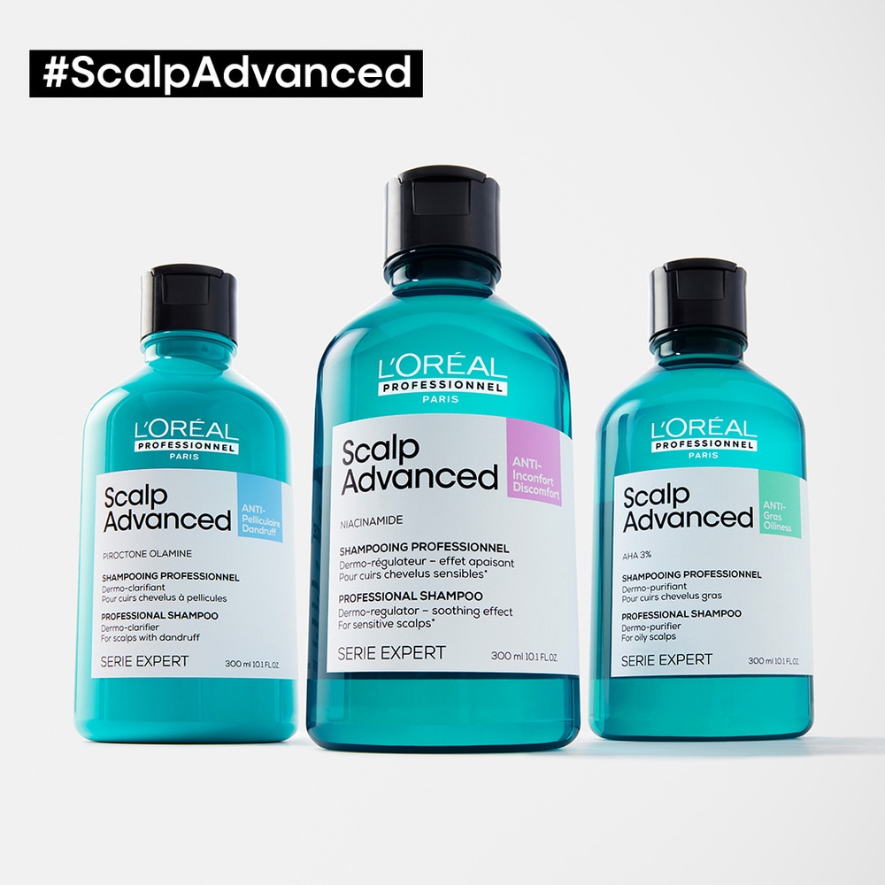 L'Oréal Professionnel Serie Expert Scalp Advanced - Shampoingniacinamide dermo-régulateur apaisant Shampoing