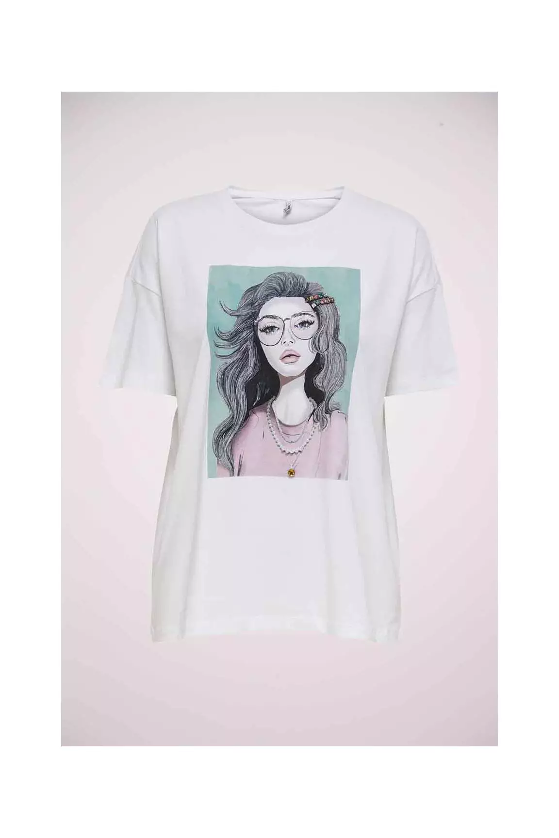 Only Tshirts Femme couleur blanc