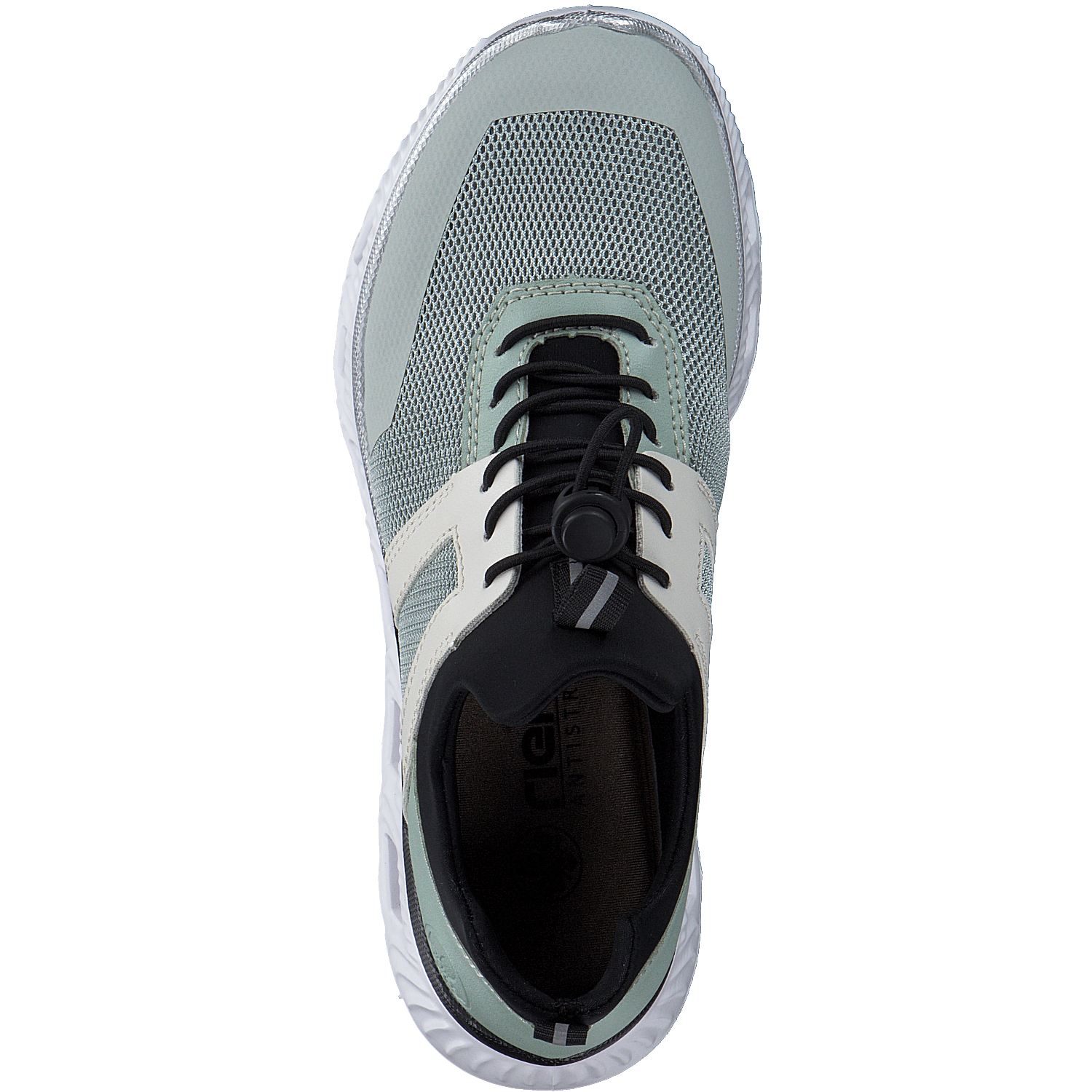 Rieker M6061, Schnürschuhe, Damen, palecyan/mint/peppermint/offwh