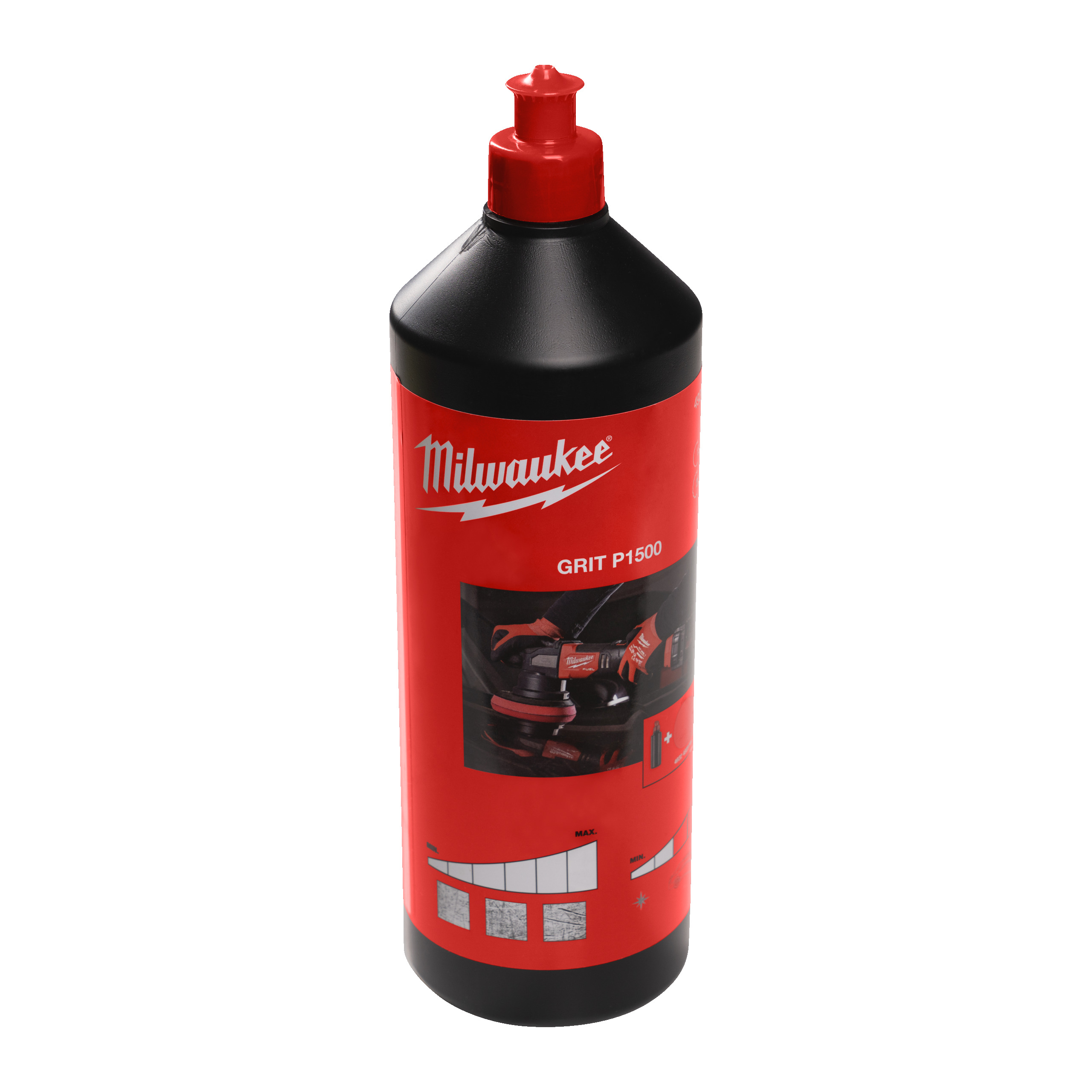 Milwaukee Accessories 4932492300 Komposiittipunainen karkea 1l