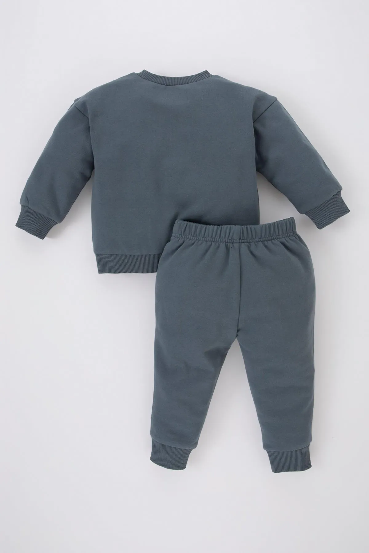 DeFacto  Bedrucktes dünnes Sweatshirt-Jogginghosen-Set für Babys im 2er-Set