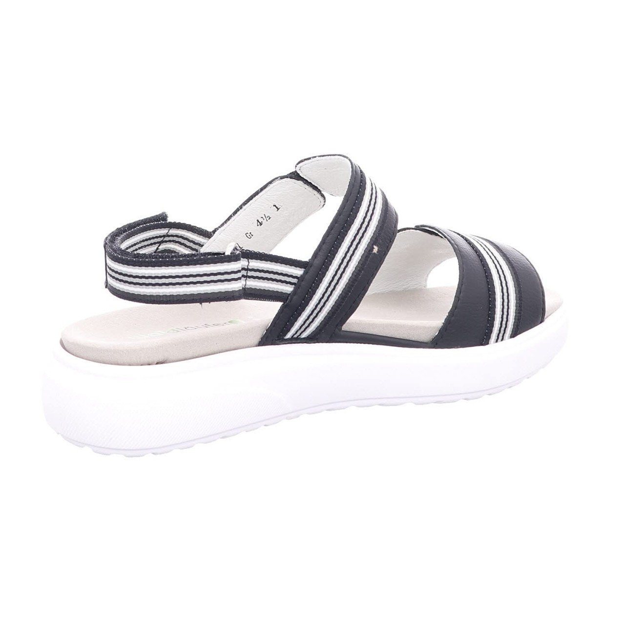 WALDLÄUFER Klassische Sandalen schwarz H-Vera