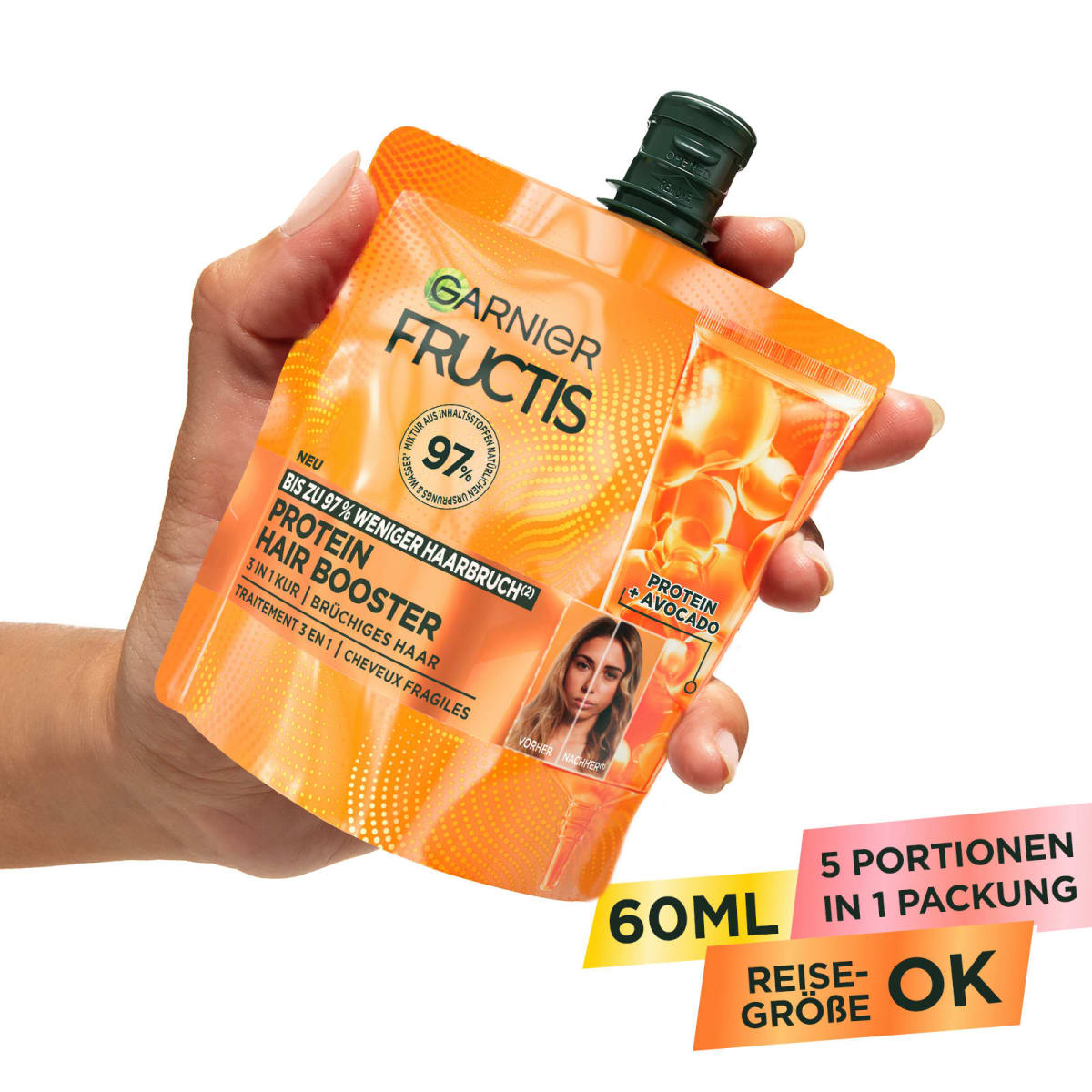 Haarkur Hair Booster Protein, 60 ml