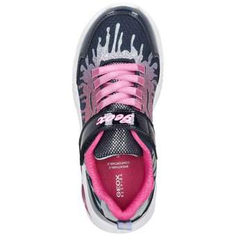 Geox B Assister Girl Sneaker in blau