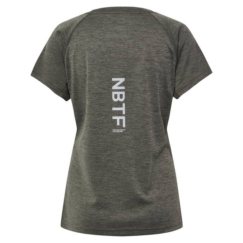 Newline nwlPACE MELANGE TEE WOMAN T-Shirt Damen