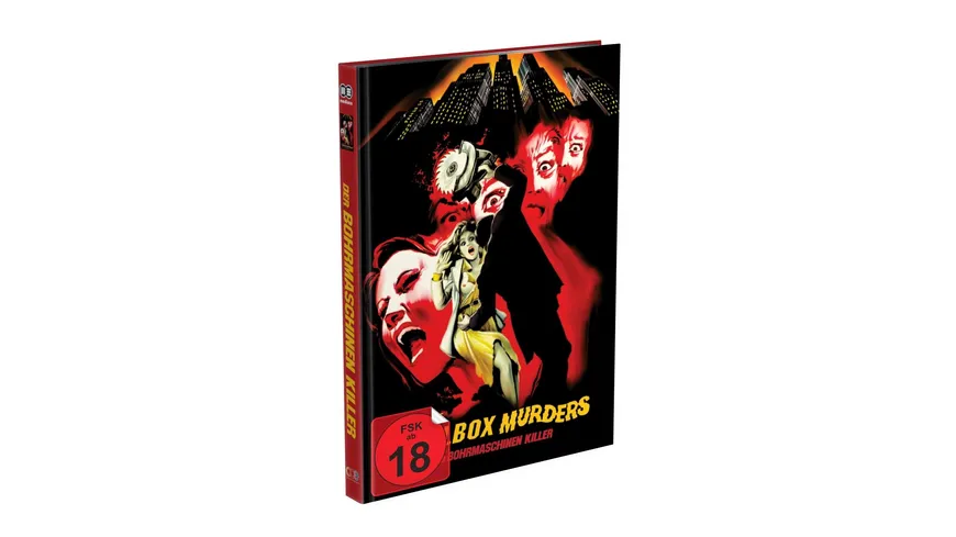 DER BOHRMASCHINENKILLER - 3-Disc Mediabook Cover C (4K UHD + Blu-ray + DVD) Limited 250 Edition - Uncut