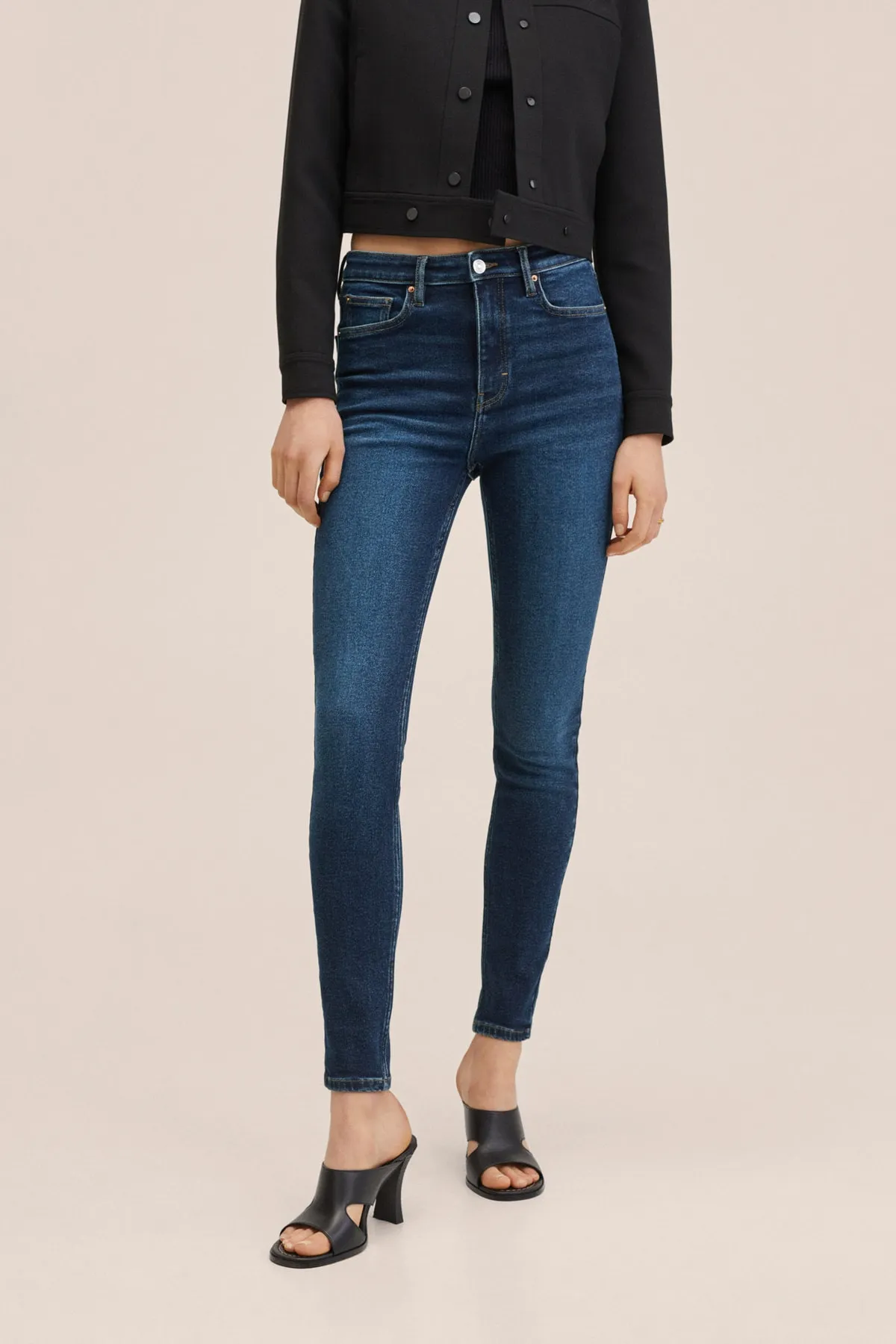 MANGO  Blaue Damenjeans 27011123