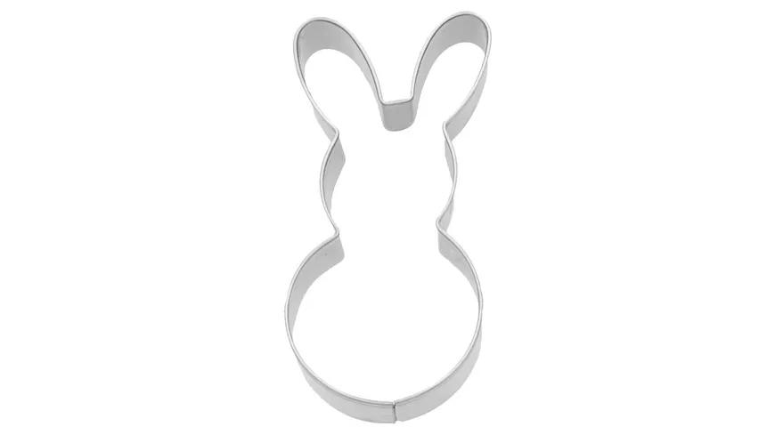 RBV BIRKMANN Ausstechform Hase 7,5cm silber