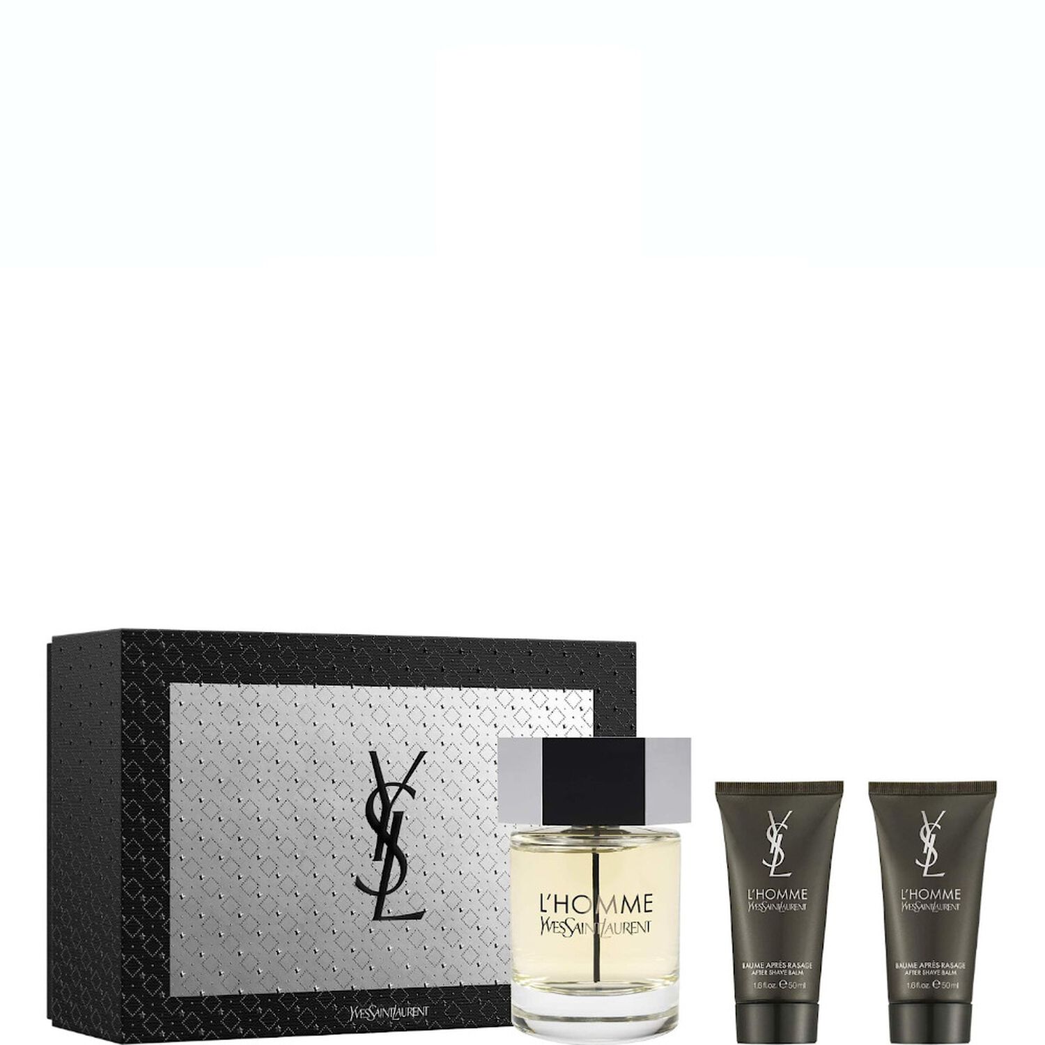 Yves St Laurent L'Homme Coffret Eau de Toilette 100 ml + 2 Baume Après-Rasage 50 ml