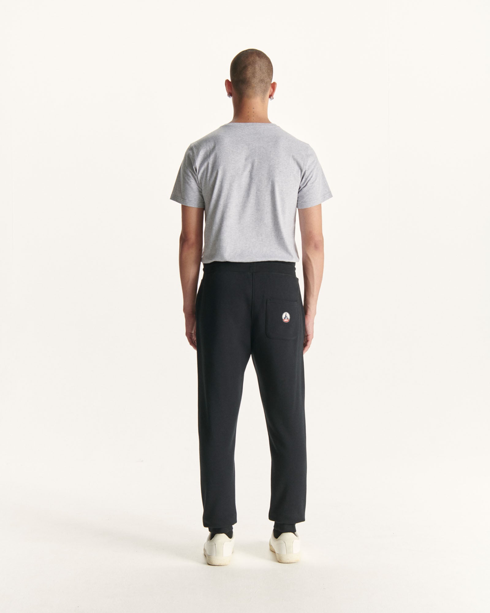 Jogpant homme en coton biologique Noir Santiago
