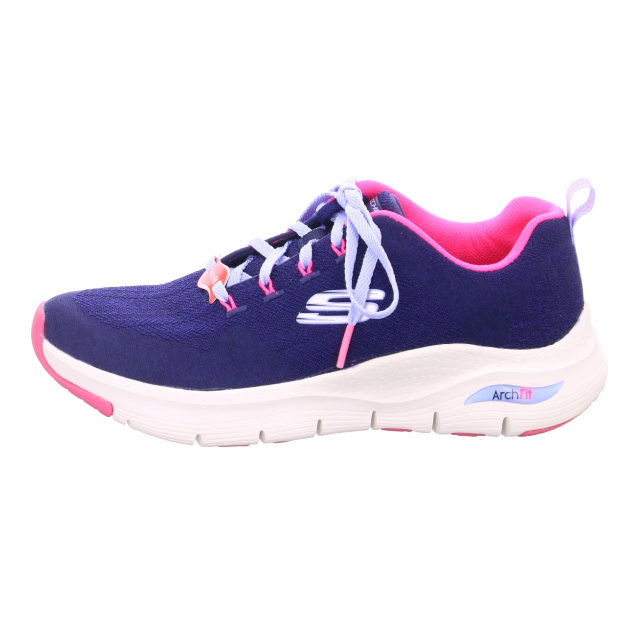 SKECHERS Freizeit Schnürer blau