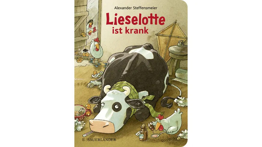 Lieselotte ist krank (Pappe)