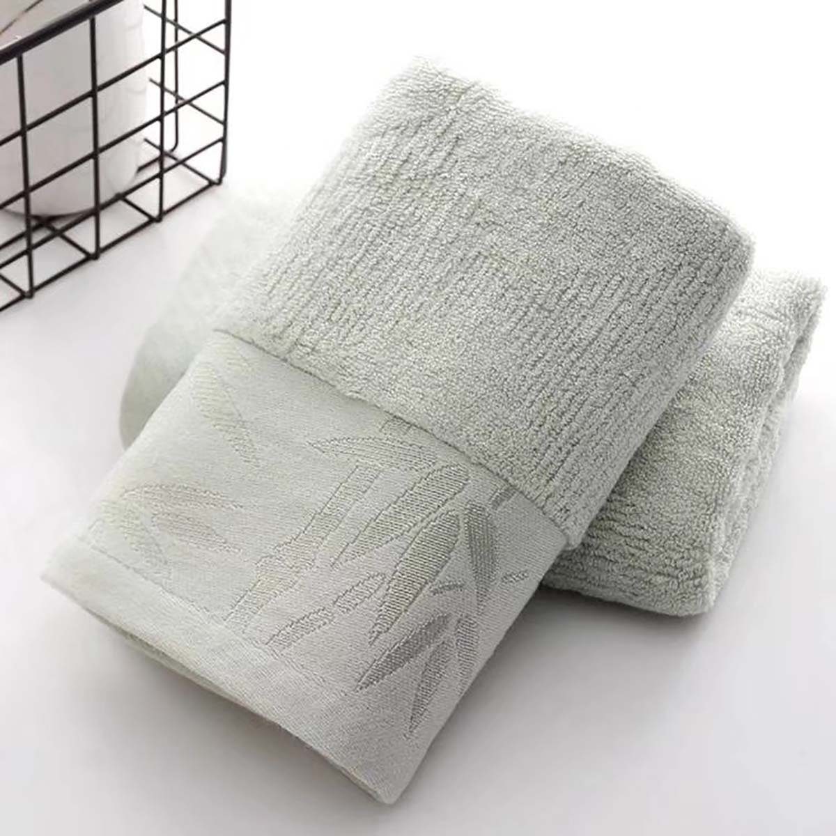 DRSEON Handtuch Set Bambus Handtücher 4er Set Luxus Handtuch Gesichtshandtuch Set, (4-tlg)