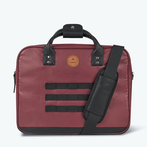 Perth raspberry laptop bag