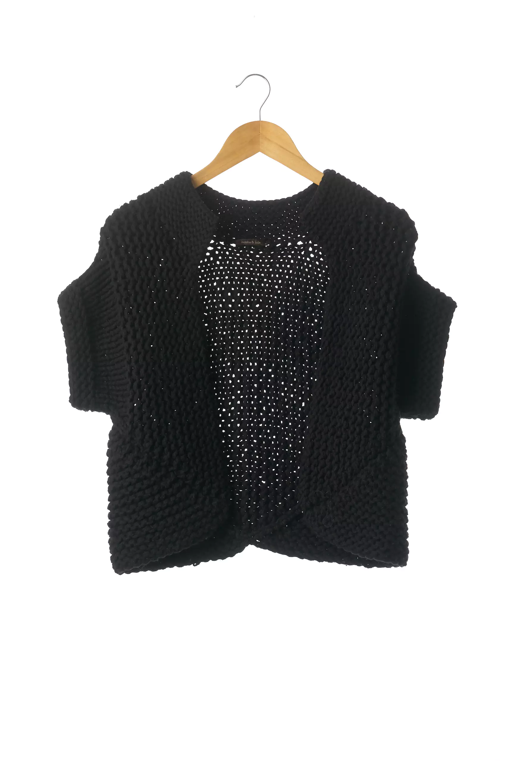 Bimba Y Lola Gilets Manches Courtes Femme couleur noir