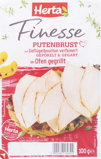 Herta Finesse Putenbrust gegrillt