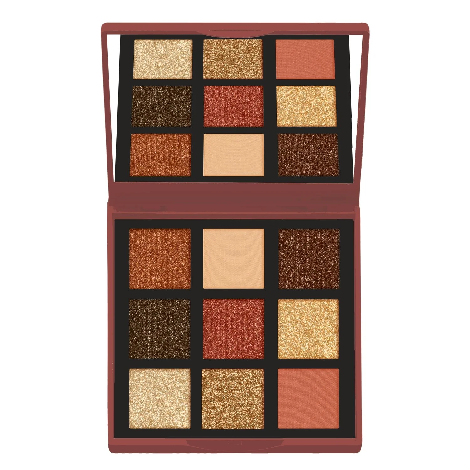 Nude Hot Eyeshadow Palette - Øjenskyggepalette, Kompakt Øjenskygge