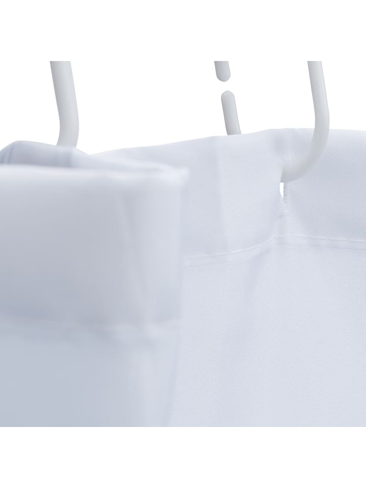 relaxdays Duschvorhang Steine/Wasser in Blau - (L)180 x (B)180 cm günstig kaufen onesize