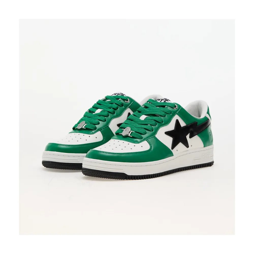 A Bathing Ape Bape Sta 3 M2 Green 001FWK301303MGRN / grün
