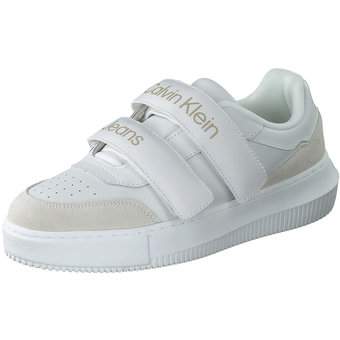 Calvin Klein Chunky Cupsole Velcro in weiß