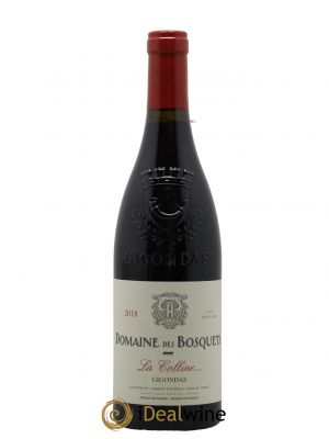 Gigondas La Colline Des Bosquets  2018 - Lot de 1 Bouteille