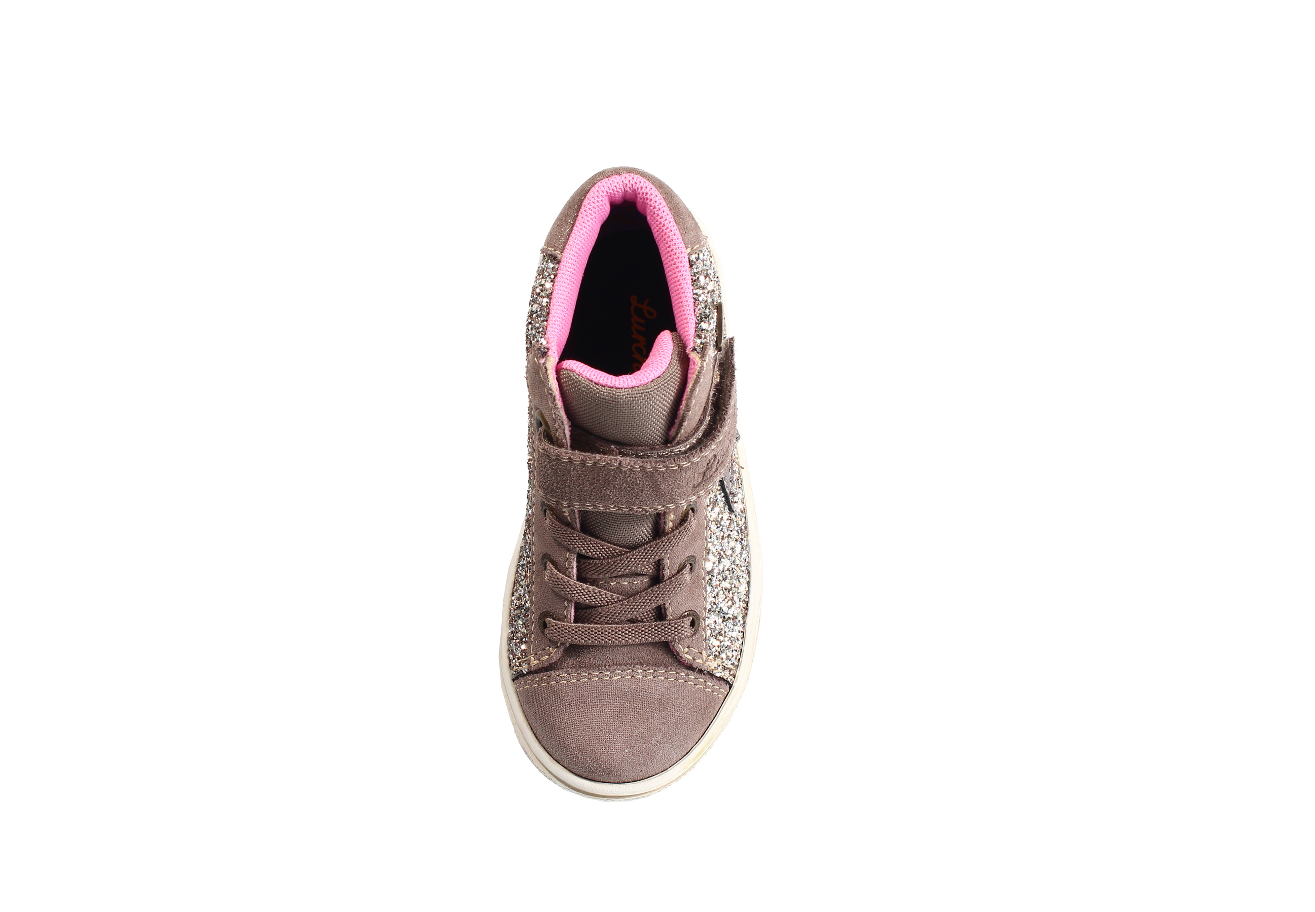 Lurchi Sneaker Sanna-TEX - taupe-gold glitter