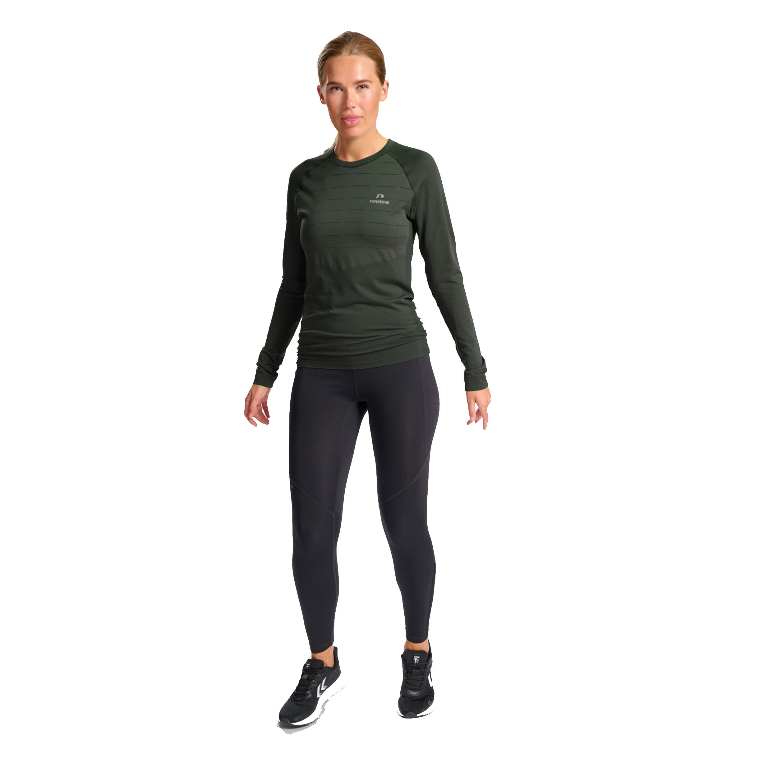 Pace Seamless Lauftop Damen - Beige