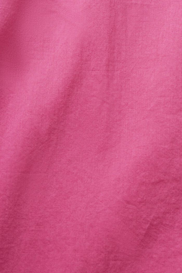 Unifarbenes Longsleeve, 100 % Baumwolle